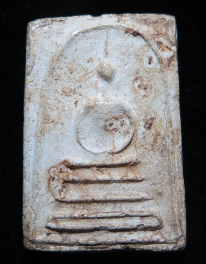 สมเด็จพิมพ์เส้นด้าย หลวงปู่ลำภู วัดใหม่อมตรส ปี 2502 