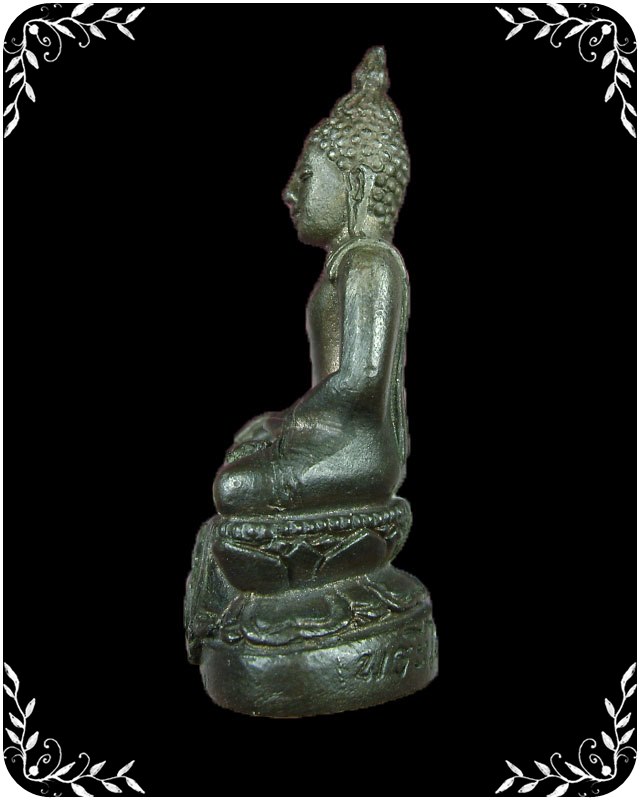 รูปหล่อพระไพรีพินาศ วัดบวร เนื้อนวะโลหะ