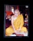 รูปถ่าย หลังปั๊มยันต์ ติดจีวร หลวงพ่อเมี้ยน วัดโพธิ์กบเจา จ.อยุธยา ขนาด 4.5 x 6 ซ.ม.