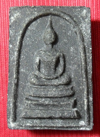 พระสมเด็จด้านหลังพระสิวลี หลวงพ่อกวย วัดโฆสิตาราม จ.ชัยนาท ปี2515 พิมพ์ใหญ่เอวใหญ่ เนื้อผงใบลานครับ