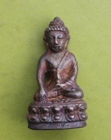((เคาะเดียวแดง)) พระกริ่งรุ่นแรกหลวงปู่แย้ม วัดตะเคียน นนทบุรี ปี 39