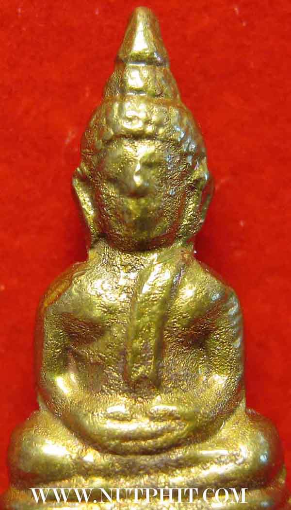 พระกริ่งเล็กพุทธโสธร ปี ๒๕๐๘ วัดโสธร แปดริ้ว+บัตรรับรองพระแท้*75