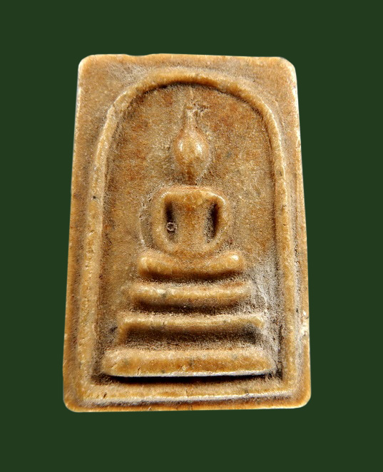 สมเด็จฐานขาโต๊ะเนื้อผงน้ำมันหลวงพ่อกวย ปี15