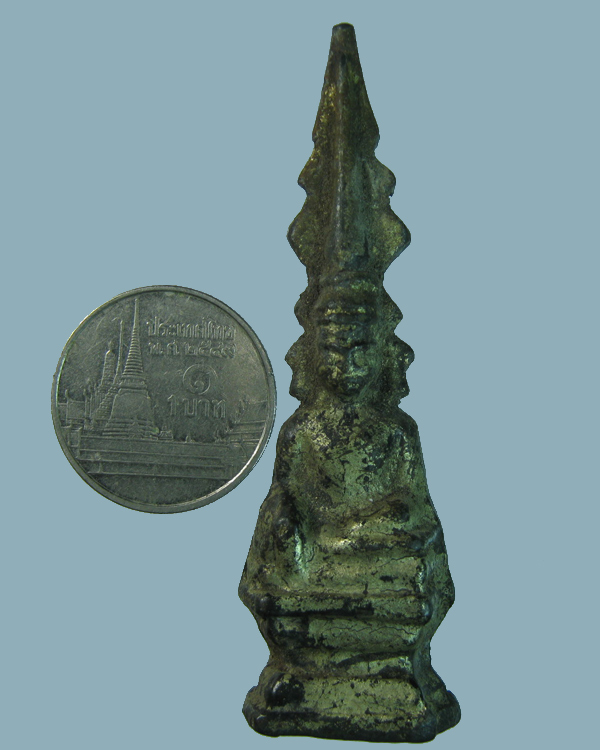 พระเชียงแสนเดี่ยว พิมพ์เล็ก (ท่ากระดานเชียงแสน)