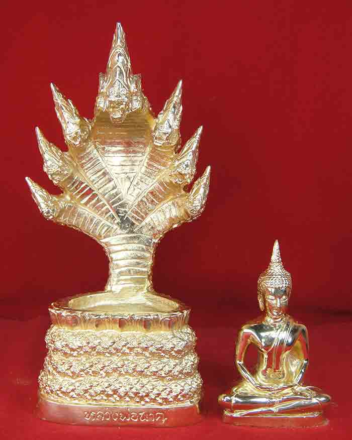 หลวงพ่อนาค พิมพ์ 2 ถอด พระสวยหล่อหนา