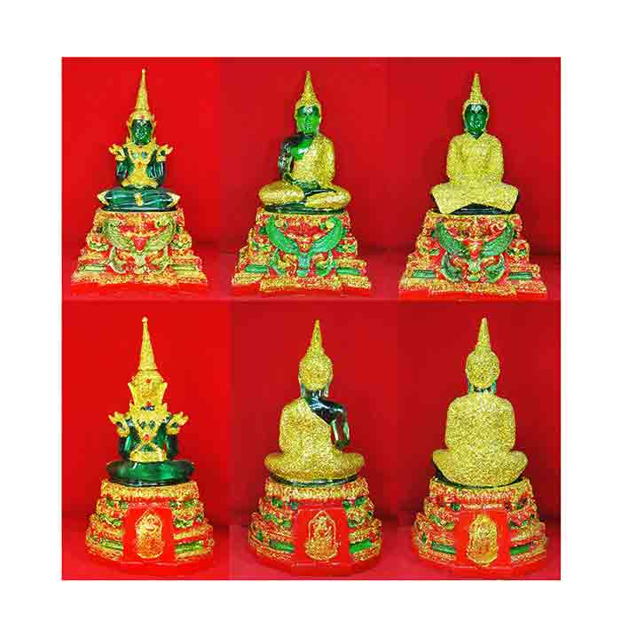 ***ยกชุด 3 องค์***พระแก้วมรกต ทรงเครื่องฤดูร้อน+ฤดูฝน+ฤดูหนาว งานฉลองกรุงรัตนโกสินทร์ย้อนยุคสวยงามขน