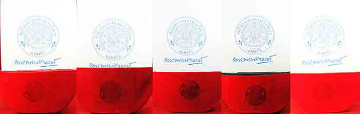 ***ยกชุด 5 องค์***พระบูชา พระพุทธโสธรเนื้อเรซิ่นองค์สีทอง+เนื้อกระเบื้องหลังคาโบส์ถ+เนื้อเรซิ่นลายหิ