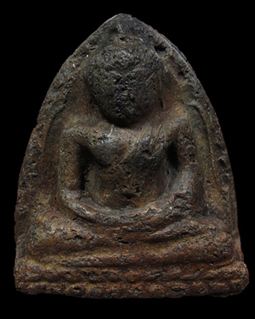 หลวงพ่อโต กรุบางกระทิง อยุธยา เนื้อดำทั้งองค์ ล่ำๆคมๆ มาพร้อมบัตรรับรองเพื่อนบ้านครับ