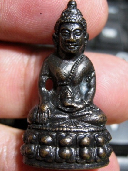พระกริ่งโสฬส มปร.เนื้อทองเหลือง ปี2515 วัดราชประดิษฐ์ กรุงเทพฯ หลวงปู่ทิม ปลุกเสก มาพร้อมบัตรรับรอง