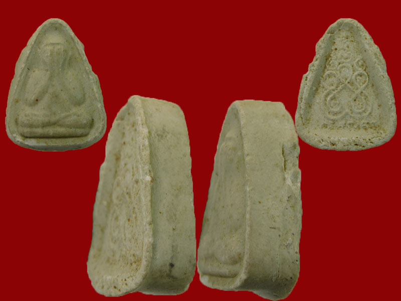 พระปิดตาหลังยันต์ห้าวัดบ่อวิน หลวงปู่ทิม