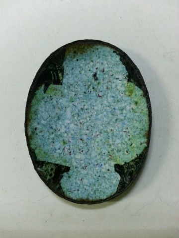 ล็อกเก็ตหลวงพ่อพระพุทธชินราช ปี 2515 ฉากสีดำ