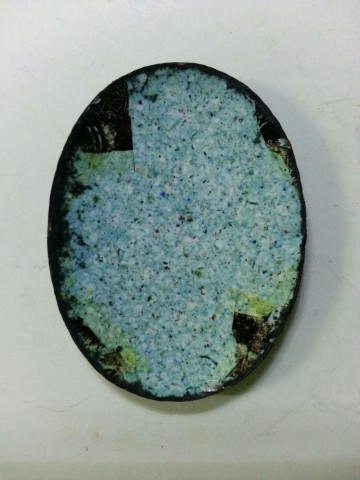 ล็อกเก็ตหลวงพ่อพระพุทธชินราช ปี 2515 ฉากสีเขียว