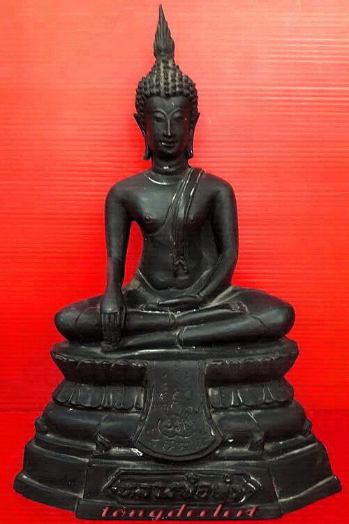พระบูชาหลวงพ่อดำ วัดตะคร้ำเอน จ.กาญจนบุรี หน้าตัก 5 นิ้ว สวยมากค่ะ