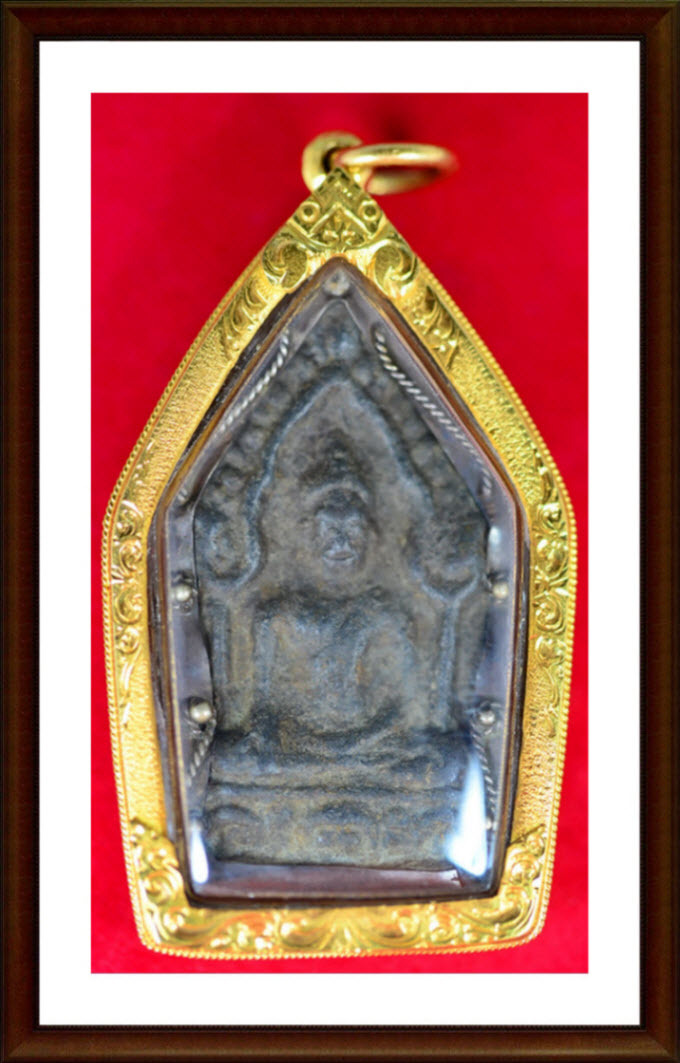 พระยอดขุนพลซุ้มเรือนแก้ว ชินเงิน  กรุเขาพนมเพลิง จังหวัด สุโขทัย 