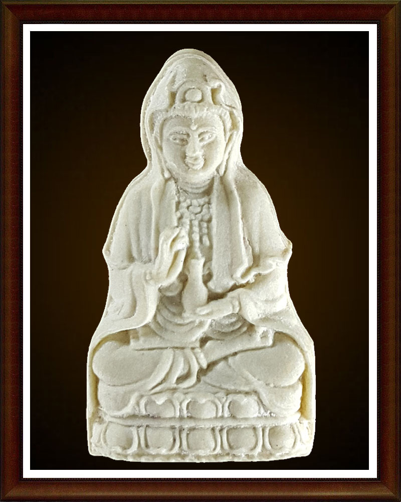 พระโพธิสัตว์กวนอิม  วัดบวรนิเวศ รุ่นแรก ปี 2531 สวยแชมป์