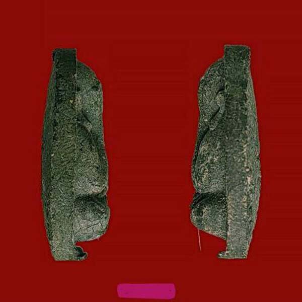 พระปิดตาปลดหนี้ยันต์นะเนื้อใบลานเดิมๆนิ้วชัดๆมีเส้นเกษาเคาะเดียว 