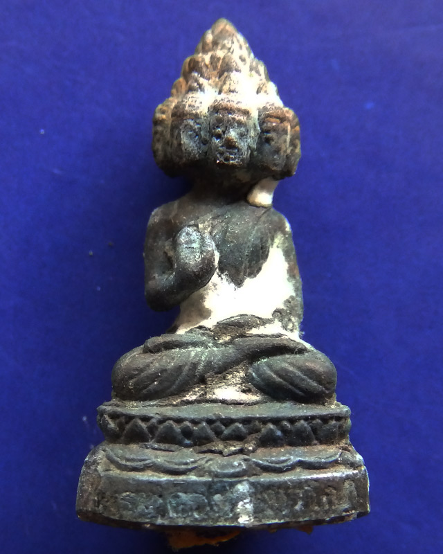 4.พระเศรษฐีนวโกฏิ เทพประทานทรัพย์ หลวงปู่คำบุ วัดกุดชมภู เนื้อทองทิพย์ ตอกโค้ด+เลข พร้อมกล่องเดิม