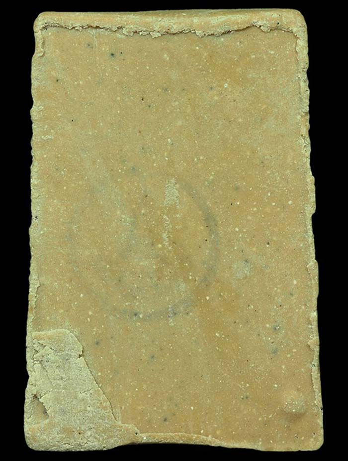 พระสมเด็จบางขุนพรหม พิมพ์ใหญ่ เกศจุด ปี 2531 เนื้อผงน้ำมัน  (ผสมผงดำวัดสามพระยา ) 