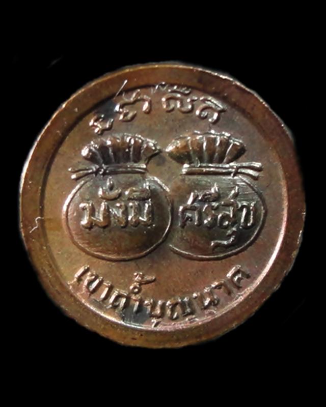 เหรียญมั่งมี ศรีสุข หลวงปู่สี วัดเขาถ้ำบุญนาค