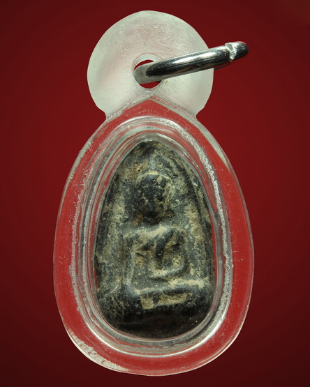 พระเม็ดน้อยหน่าหลังยันต์อุ  กรุวัดศาลาปูน จ.อยุธยา