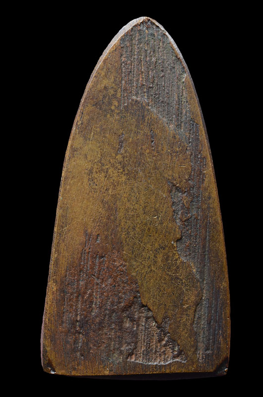 พระหลวงพ่อทวด วัดช้างให้ พิมพ์เตารีดเล็ก หน้าอาปาเช่ แข้งขีด ปี2505