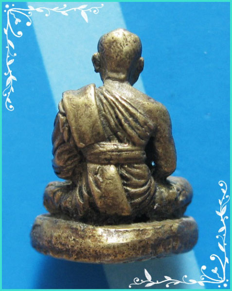 ...ลป.ผล วัดเนินทอง ลบ. พระรูปหล่อลอยองค์ เนื้อทองเหลือง อุดกริ่ง...