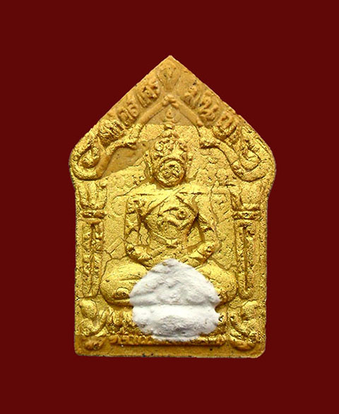 เคาะเดียว....ขุนแผนปั๊มสองหน้า หลวงพ่อสาคร ออกวัดชุมแสง รุ่นแรกปี53 เนื้อว่านดอกไม้ทอง กล่องเดิม