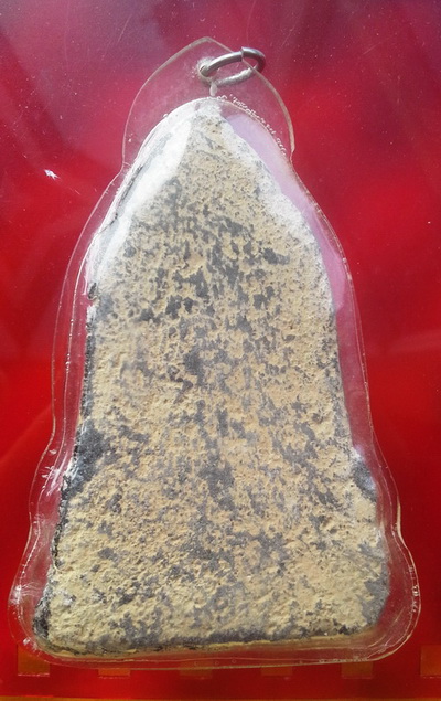 พระโคนสมอ อยุธยา พิมพ์มารวิชัย สภาพสวยมาก ลงรักทอง เลี่ยมเดิ ม