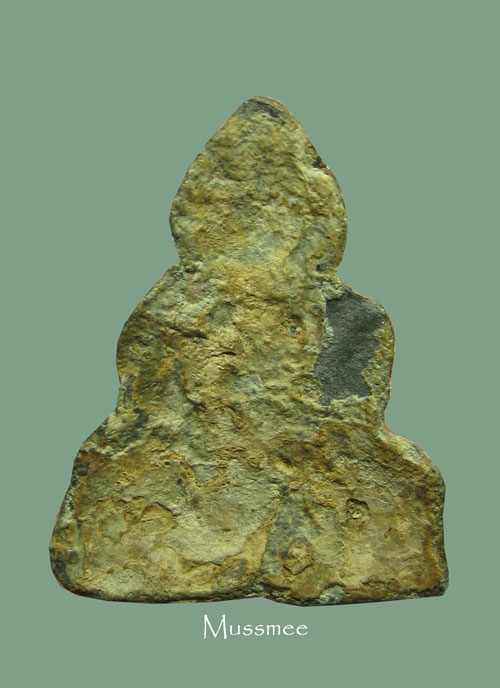 พระหลวงพ่อโต กรุวัดนนทรีย์ อยุธยา สวยหน้าตาพริบๆ ทองเดิมๆจากกรุ