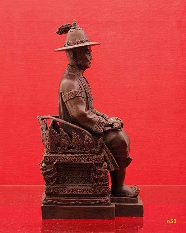 พระบูชารัชกาลที่ 1 ประทับนั่ง 