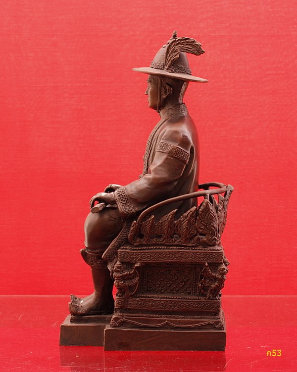 พระบูชารัชกาลที่ 1 ประทับนั่ง 