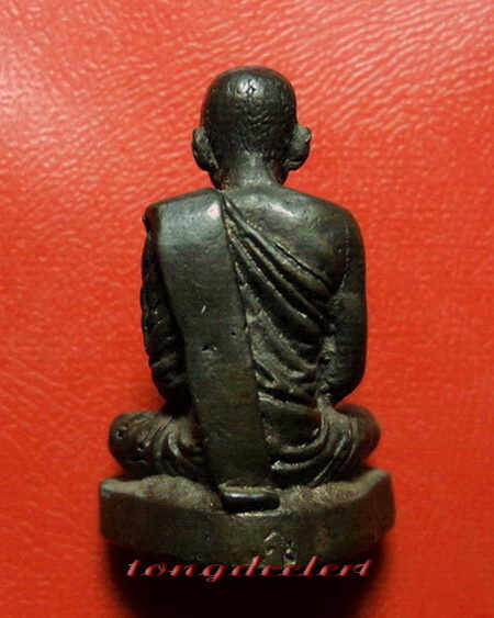 รูปหล่อสมเด็จพระญาณสังวร สมเด็จพระสังฆราช ที่ระลึกสร้างตึกโรงพยาบาลพหลฯ เนื้อนวโลหะ พิมพ์ใหญ่ สวยมาก