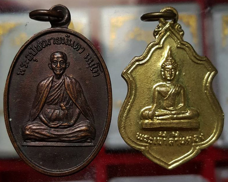 ครูบานันตา วัดทุ่งม่านใต้ + พระเจ้าล้านตอง