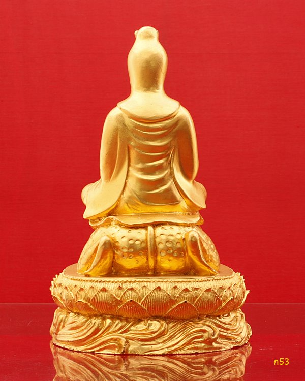 พระบูชาเจ้าแม่กวนอิมขี่กบ