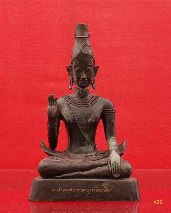 พระบูชาพระมหาเทพมุนีนอโม วัดศาลาไพ จ.นครศรีธรรมราช ---