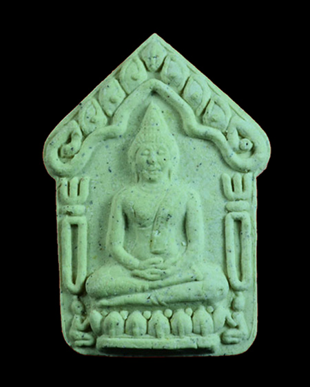 พระขุนแผนพรายุมารหลังแม่นางบัวคลี่ หลวงพ่อสาคร วัดหนองกรับ 