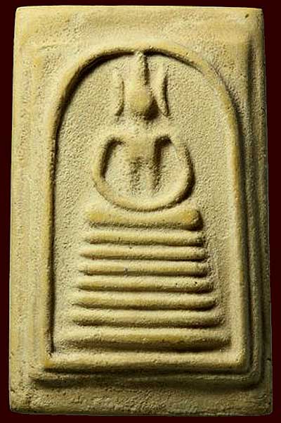 *สมเด็จฯ ๗ ชั้น เนื้อเหลือง รุ่นสร้างเขื่อน ปี๒๔๙๕ วัดเกษไชโยฯ อ่างทอง(องค์ที่๒)*