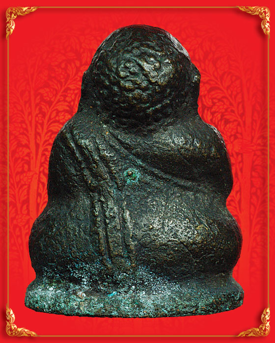 พระสังกัจจายน์ หลวงพ่อพูล วัดไผ่ล้อม หล่อโบราณ รุ่นแรก ปี 2513 พิมพ์ใหญ่