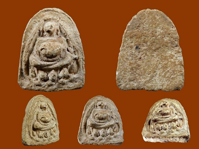 พระสังกัจจายน์ กรุวัดเงินคลองเตย พิมพ์มีหู