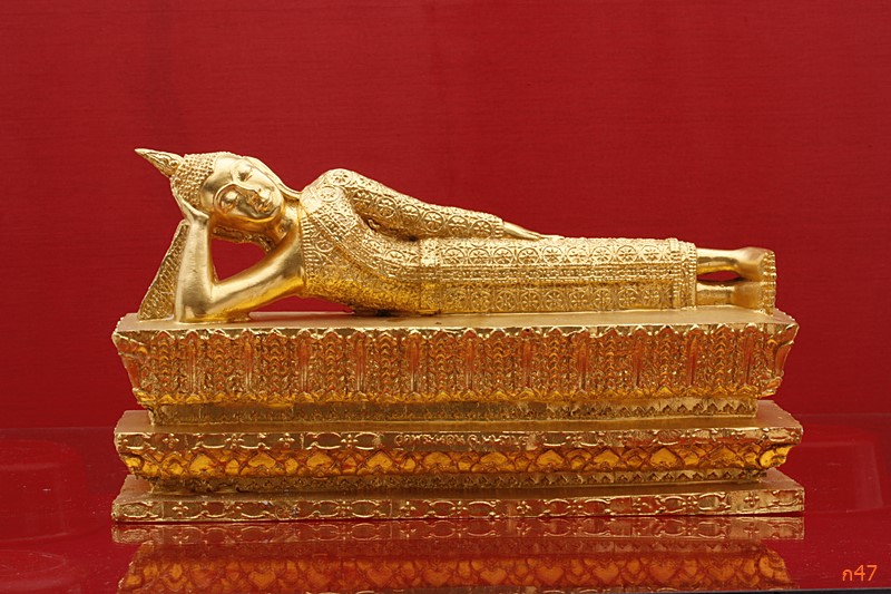 พระนอน วัดพระนอน จ.นนทบุรี พร้อมกรอบ