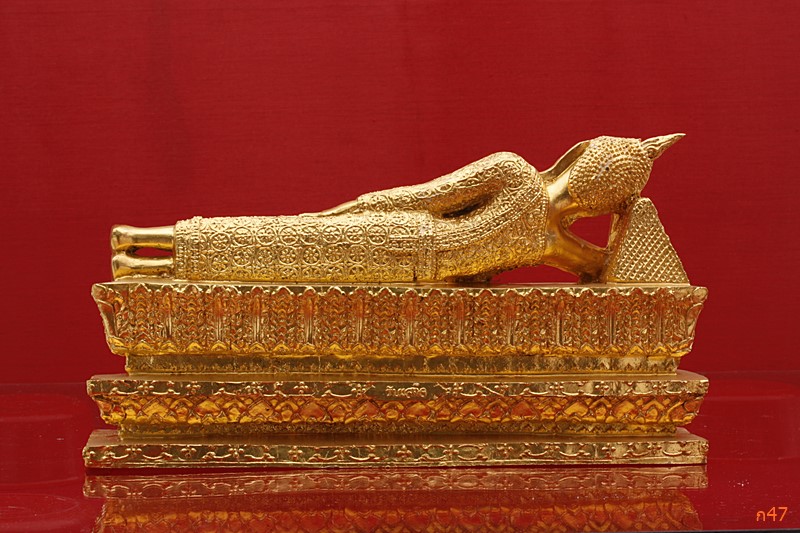 พระนอน วัดพระนอน จ.นนทบุรี พร้อมกรอบ