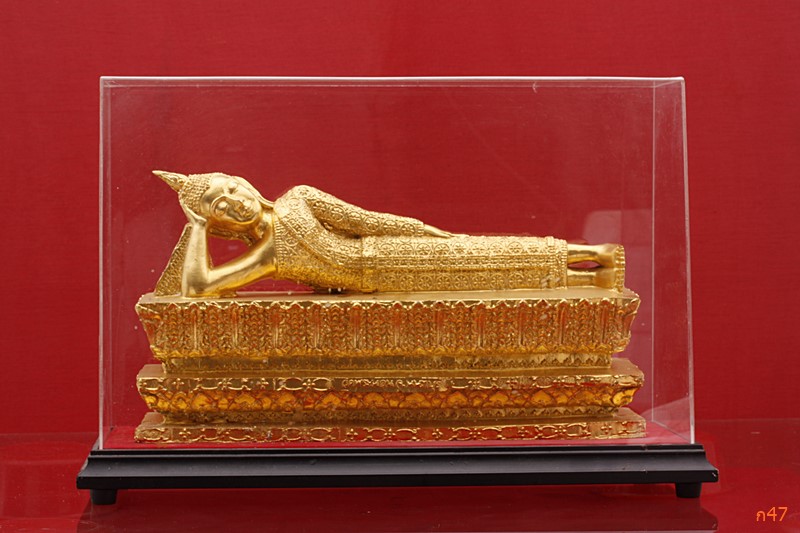 พระนอน วัดพระนอน จ.นนทบุรี พร้อมกรอบ