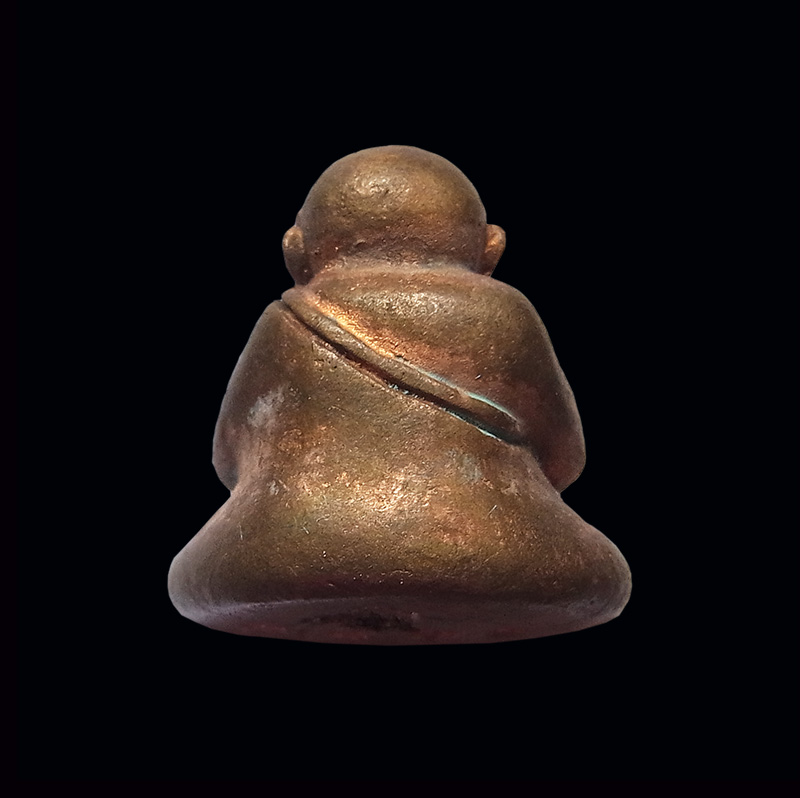 ปิดตาชินบัญชร เนื้อทองแดงเถื่อน หลวงพ่อสาคร วัดหนองกรับ ปี 56 พร้อมกล่องเดิม