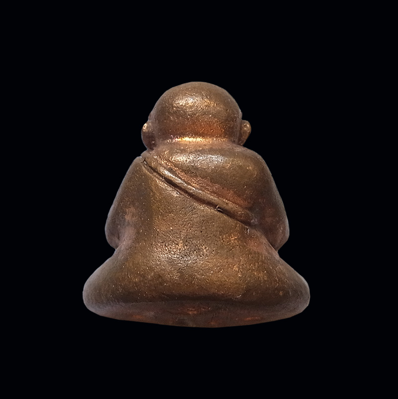 ปิดตาชินบัญชร เนื้อทองแดงเถื่อน หลวงพ่อสาคร วัดหนองกรับ ปี 56 พร้อมกล่องเดิม