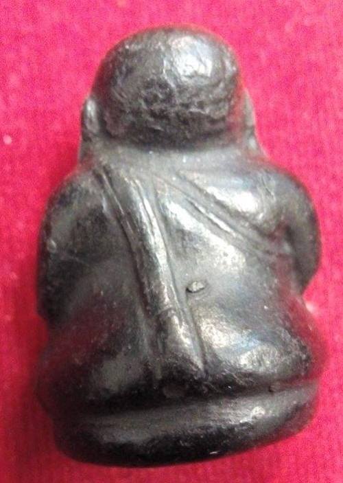 พระสังกัจจายหลวงพ่อกวย วัดโฆสิตาราม เนื้อผงใบลาน มีกริ่ง