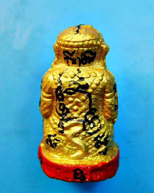 หนุมานชมภูนุช หลวงปู่หมุน ปลุกเสก รุ่นพระเจ้าห้าพระองค์ 5พิธีใหญ่ 2543 ทาทองฐานแดงตะกรุดทองคำ