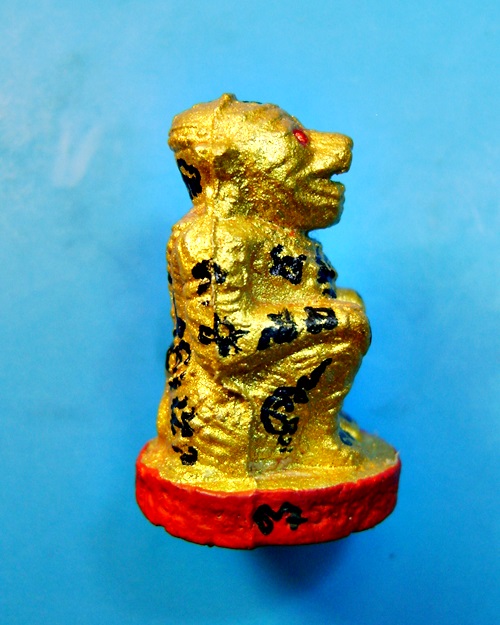 หนุมานชมภูนุช หลวงปู่หมุน ปลุกเสก รุ่นพระเจ้าห้าพระองค์ 5พิธีใหญ่ 2543 ทาทองฐานแดงตะกรุดทองคำ