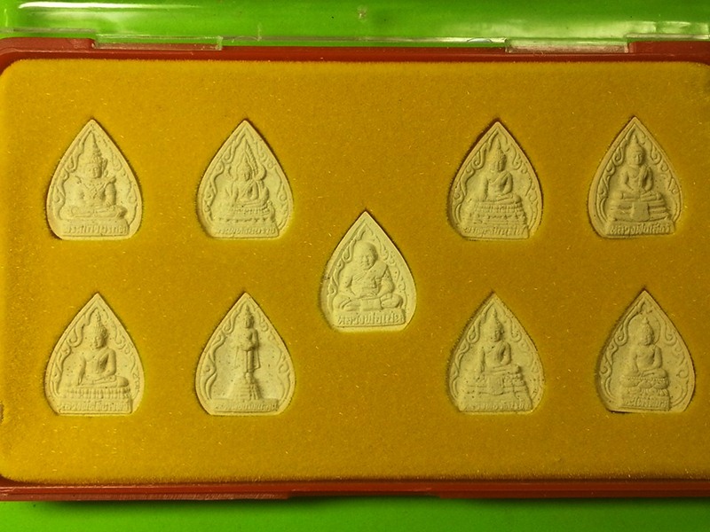 พระคู่บ้าน-คู่เมือง หลวงพ่อเปิ่น วัดบางพระ จังหวัดนครปฐม พร้อมกล่องเดิม