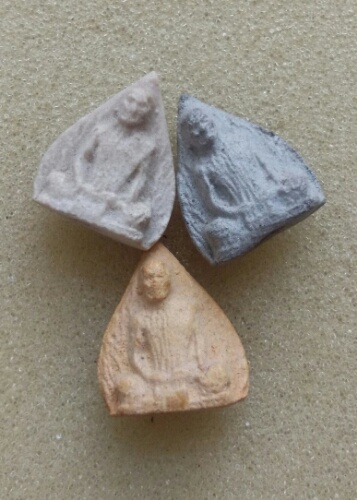 พระผง รูปเหมือนใบโพธุ์  ท่านเจ้าคุณนร    ปี2513. รุ่นแดนดารา  ชุด2