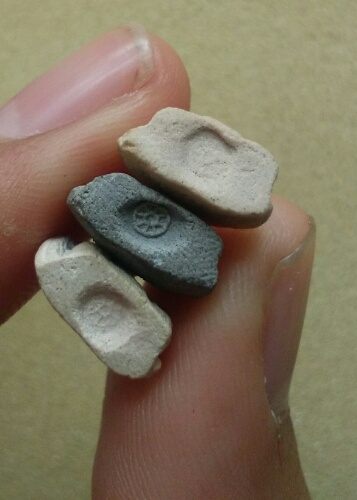 พระผง รูปเหมือนใบโพธุ์  ท่านเจ้าคุณนร    ปี2513. รุ่นแดนดารา  ชุด4